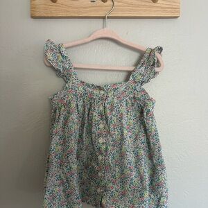 Gap Floral Tank Blouse 4yrs